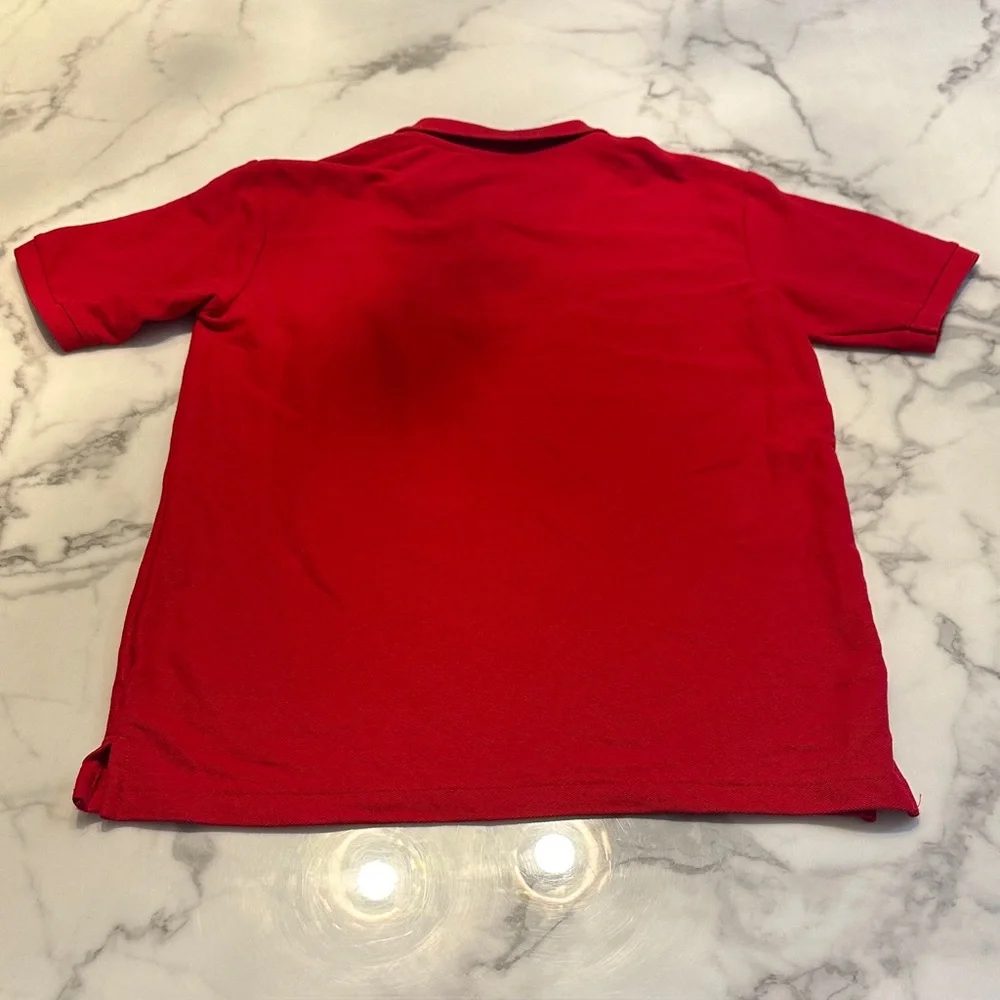 Nautica Vibrant Red Kids Polo Shirt